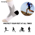 Sutuiying XQQMXX 1Pair Neuropathy Socks, Ankle Compression Socks for Men Women, Profesional Soothe Socks for Ankle Brace Plantar Fasciitis Pain Relief. 