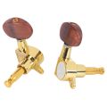 6 Pcs Locked String Tuning Pegs Key Tuners Machine Heads for Acoustic Electric Guitar Lock Guitar Accessories(6R). 