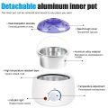 Home Electric 100W Wax Heater Hot Wax Machine Paraffin Pot Melting Warmer Hair Removal Wax-melt Machine Quick Heater. 