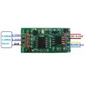 DC 12V 4-20MA Current Analog Acquisition ADC Module RS485 Modbus RTU Board. 