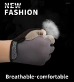 Wenefang 1Pair Cycling Gloves Anti Slip Breathable Men Women Half Fingerless Gloves Bike Mtb Gloves Summer Gym Yoga Sport Training Gloves. 