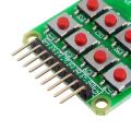 helper Micro Switch 2x4 Matrix Keyboard 8 Bit Keyboard External Keyboard Expansion Board Module. 