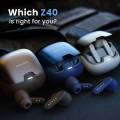 GOBoult Audio Z40 Wireless Earbuds With 60H Battery Life 10mm Rich Bass Drivers, IPX5, Ear Buds TWS, Type-C Fast Charging, Zen™ ENC Mic, Low Latency Gaming. 