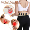 Yuanyan Wood Therapy Massage Tools for Body Shaping,Anti Cellulite Lymphatic Drainage,Professional Wooden Massage for Waist Sculpting. 