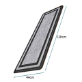 Anti-Fatigue and Anti-Skid Mats for Kitchen Floor Mats, Household Oil-Proof and Floor-Free Easy to Use Black. 
