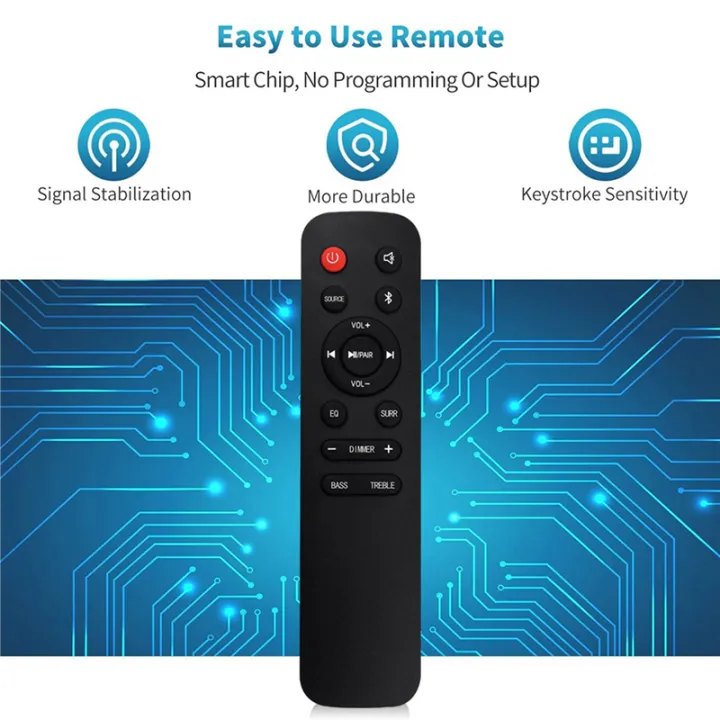 OYPFXMI%202X%20EN218A8H%20Replace%20Remote%20Control%20for%20Soundbar%20HS218%202.1%20Channel%202.1Ch%20Sound%20Bar%20Home%20Theater%20System%20-%20Image%202