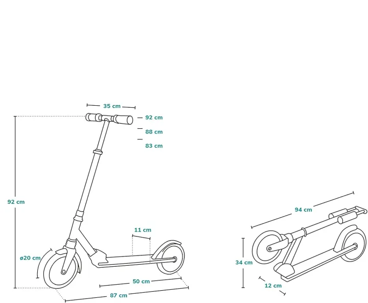 Kids/Adult%20Scooter%20With%203%20Seconds%20Easy-Folding%20System,%20220Lb%20Folding%20Adjustable%20Scooter%20With/Without%20Disc%20Brake%20And%20200Mm%20Large%20Wheels%20-%20Image%203