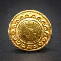 Pure Gold Ring With Panchadhatu Handle For Women. 