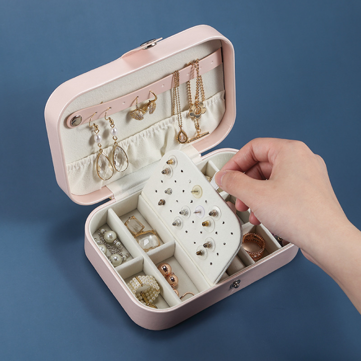 PU Leather Jewelry Box Organizer Sp01201