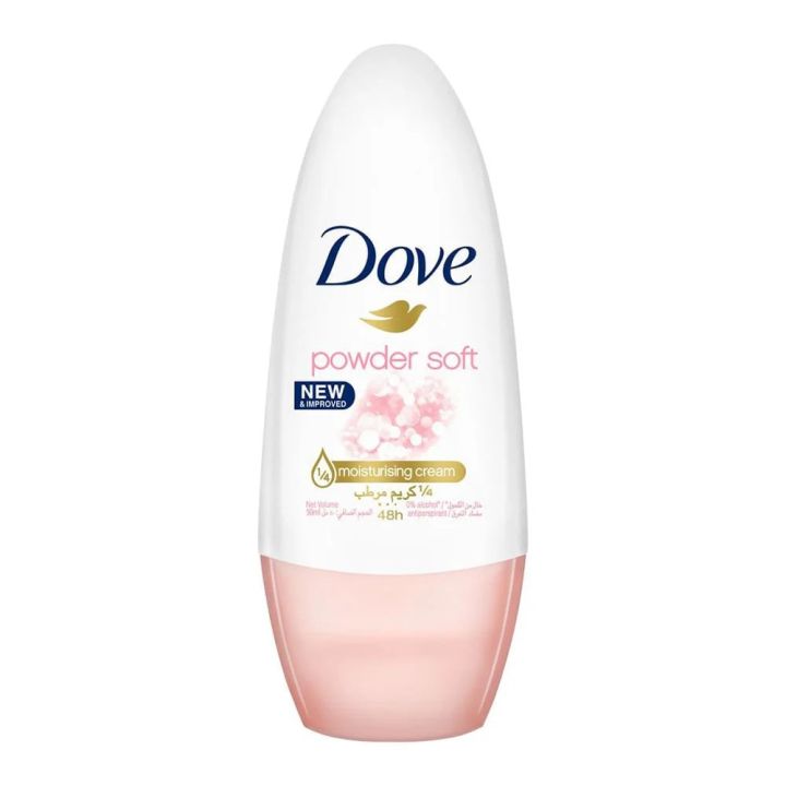 Dove Powder Soft Deodorant Roll On 40ml