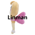 Dandy’s World Plush Shrimpo and Glisten Plush Toy Movie Stuffed Animals Cute Anime Pebble Dog Doll Toys for Kids Birthday Gift. 