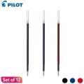 Pilot Refill BRFV 10F for Acroball Fine Point 0.7 Ballpoint Pen (12 Pcs Pack). 