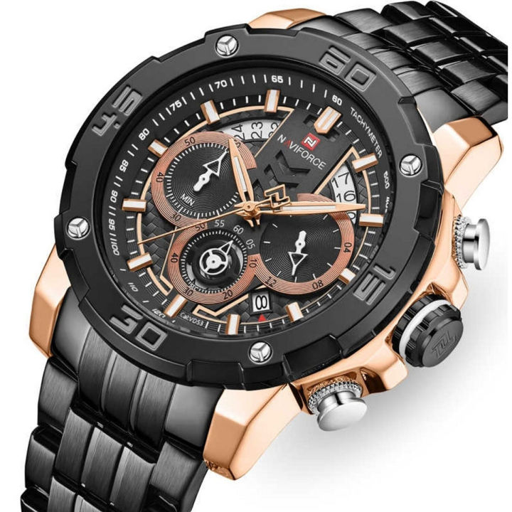 NAVIFORCE%20NF9175%20Stainless%20Steel%20Chronograph%20Watch%20For%20Men%20-%20Multi%20Colors%20%7C%20Fashion%20Stainless%20Steel%20Watch%20For%20Men%20-%20Image%202