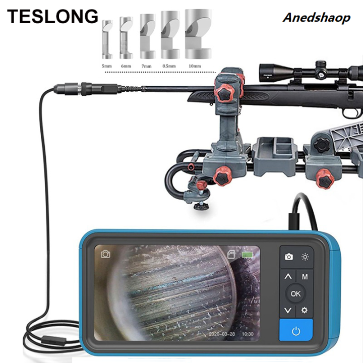 Teslong Rigid Rifle Borescope - 26in, 5mm HD Camera, Fits .20 Cal & Up