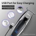 VGR V-070 Professional Hair Trimmer Personal Electric Hair Clipper Rechargeable Strong Steel Cutting Head With LED Display. 