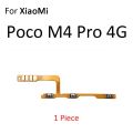 Switch Power ON OFF Button Flex Cable For XiaoMi Poco C31 C40 C50 C51 C55 F4 F5 M4 M5 M5S X4 GT X5 Pro Mute Silence Volume Key Repair Parts. 