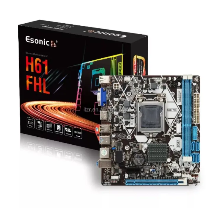 Esonic%20H61%20Motherboard%20with%20M.2%20NVMe%20SSD%20Slot,%20Intel%20i3/i5/i7(2nd/3rd%20Generation)%20-%20Image%203
