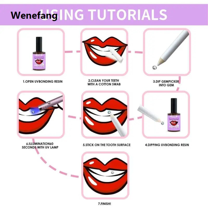 Wenefang%20Tooth%20Gem%20Set%20White%20Teeth%20Easy%20To%20Remove%20And%20Easy%20To%20Install%20Jewelry%20Beautiful%20Sturdy%20And%20Reliable%20Diamond%20-%20Image%205