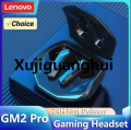 Xujiguanghui Lenovo GM2 Pro Wireless Earbuds | Touch Control | Bass Boost | 20AffordableH Playtime | Noise Cancelling | Fast Charging | Original Warranty. 