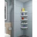 No Tools 4 Tier Multi Use Rack Corner Shelf BOS. 