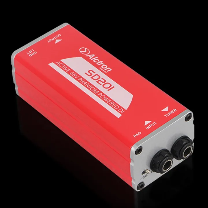 2X%20SD201%20Active%20DI%20Box%20Impedance%20Transformation%20DIBOX%20Professional%20Stage%20Effects%20Direct%20Connect%20Box%20-%20Image%205