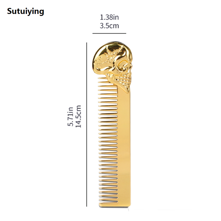 Sutuiying%201Pc%20Men's%20Beard%20Brush%20Stylish%20Design%20Retro%20Hairdressing%20Portable%202025%20New%20Tool%20Metal%20Professional%20Styling%20Comb%20for%20Home%20Beauty%20Salon%20-%20Image%205