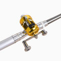 Ultra Short Pocket Rods Steelhead Fishing Rods Small Micro Mini Fishing Rods 1m 1.4m 1.6 Drum Reel Ice Fishing CVFHHH. 