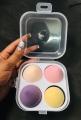 4pcs Makeup Blender /Cosmetic Puff Makeup /Sponge with Storage Box Foundation Powder Sponge. 