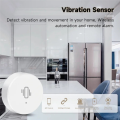 ARELENE Tuya ZigBee Smart Vibration Sensor Real Time Monitoring Door Window Detection Alarm Smart Security Protection System. 