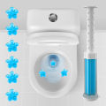 Flower Shaped Toilet Cleaner Gel Deodorant Air Freshener Aromatic Needle Detergent. 