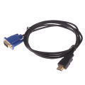 【Best Lrice】HDMI to VGA Cable HD 1080P HDMI Male to VGA Male Video Converter Adapter for PC Laptop S10 DMI to VGA Cable. 