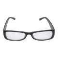 Black Fancy Rectangular Glasses For Women. 