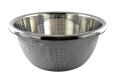 Stainless Steel Colander-28 cm (Easy to Strain Noodles,Vegetables, Fruits, Pasta etc..). 