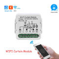 NCANRUI Tuya Smart Wifi Curtain Module Blind Switch for Roller Shutter Electric Motor Work with for Alexa Home, 1 Gang. 