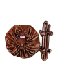 Silk Bonnet Heatless Curls Hair Accessory. 