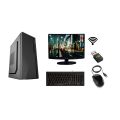Assembled Desktop System i5 3rd Gen, 8GB RAM,128 GB NVME, 500GB HDD, 19 Inch Monitor, Wii Card…. 