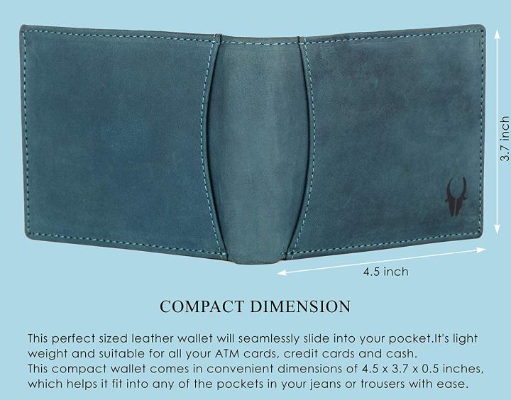 WildHorn%20Nepal%C2%AE%20RFID%20Protected%20100%25%20Men%20Leather%20Wallet%20(Blue%20Hunter)%20-%20Image%206