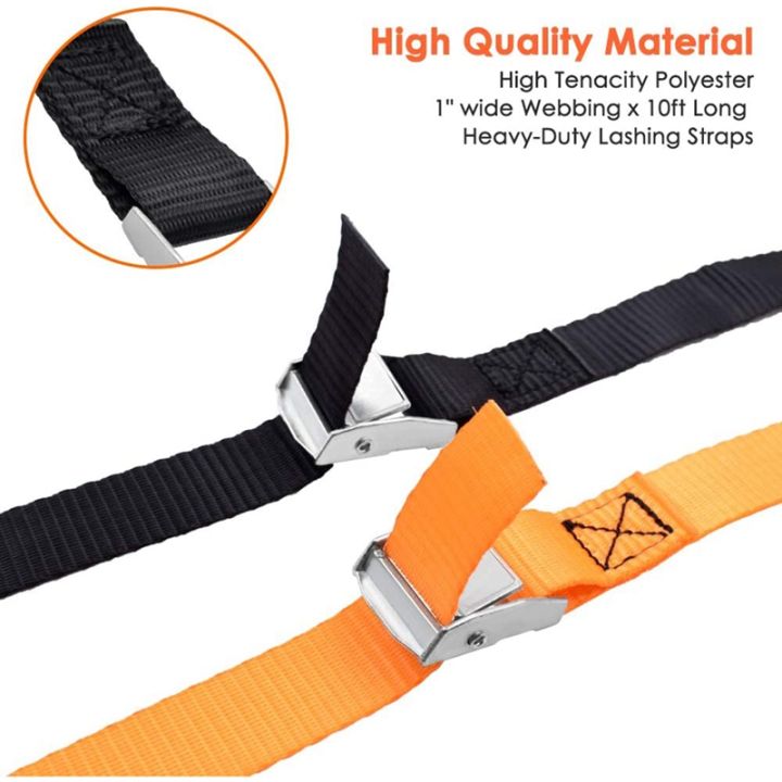 Lashing%20Straps%20Tie%20Down%20Straps%20with%20Zinc%20Alloy%20Cam%20Lock%20Buckle%20Up%20,%20for%20Cargo,%20Gear,%20Bikes%20&%20More%20(4%20Pack)%20-%20Image%203