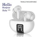 Translator Earbuds Real-Time Language Translator Headphones with BT Connectivity Translation in Over 100 Languages Standby Time Approx 100 Hours. 