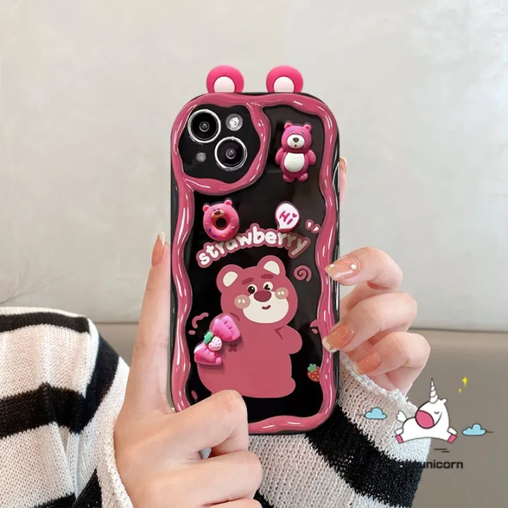 Casing%20Cartoon%203D%20Couples%20Case%20Compatible%20For%20IPhone%207Plus%20Air%2017%2016%2011%20XR%2015%2014%2013%2012%2011%20Pro%20Max%206%206s%207%208%20Plus%20X%20XS%20MAX%208P%207P%20se%202020%20Cute%20Bear%20Shockproof%20Soft%20Cover%20-%20Image%204