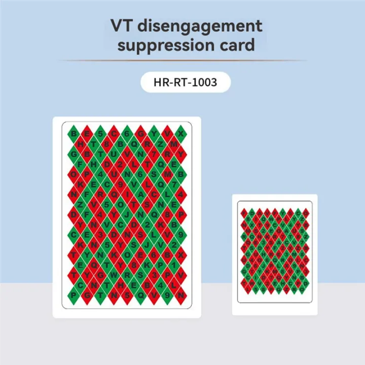 VT Disinhibition Training Chart Anti Suppression VT Cards ...