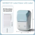 NIIMBOT B1 Mini Portable Thermal Label Maker Sticker Printer Self-Adhesive Labeler Pocket Printer For Stickers Labeling Machine. 