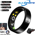 Wenefang For Xiaomi Smart Ring Ceramic NFC Bluetooth Health Monitor Blood New Oxygen Multi-sport Modes IP68 Waterproof Men Women smartring. 