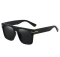 Matte Black Best Sunglasses Vintage Fashion Brand Designer Goggles With Cover And Cleaning Clothes For Unisex. 