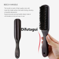 Difutagui Shaving combs, haircuts, hairdressing cleaning brushes, boar wood handle 2025 New brushes, beards, men's manes, beards, anti-static hair styling tools. 