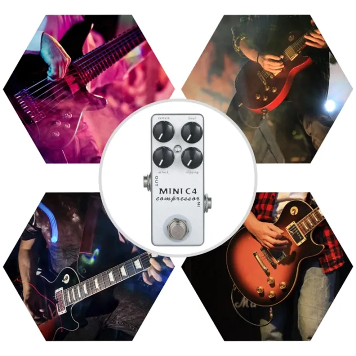 Sojhoop%20Audio%20MINI%20C4%20Compressor%20Guitar%20Effect%20Pedal%20True%20Bypass%20Guitar%20Effects%20-%20Image%204