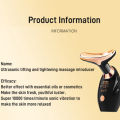 Portable Ultrasonic Neck Massager Allround Lifting Firming Electric Massage Introducer Beauty Neck Massager. 