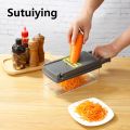 Sutuiying Original Special Offer 14/16 in 1 Multifunctional Vegetable Chopper Onion Chopper Handle Food Grate Food Chopper Kitchen Vegetable Slicer Dicer Cut. 