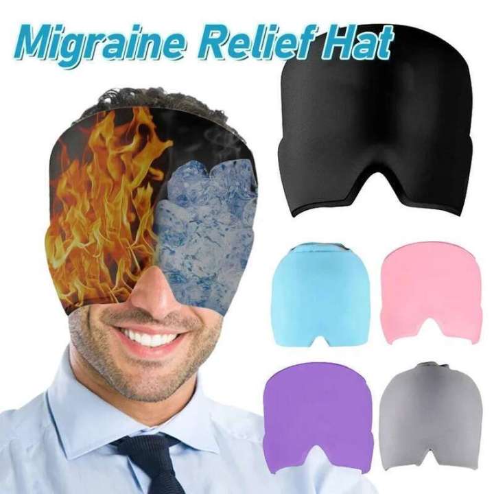 Migraine%20Hat%20Hot%20and%20Cold%20Compress%20Gel%20Ice%20Mask%20Relief%20Stretchable%20Physical%20Therapy%20Care%20Headgear%20for%20Men%20Women%20-%20Image%203