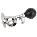 Durable Classic Bike Horn Iron + Plastic Squeeze Operation Cycling Hooter Super Loud Bicycle Bell Cycling Use. 